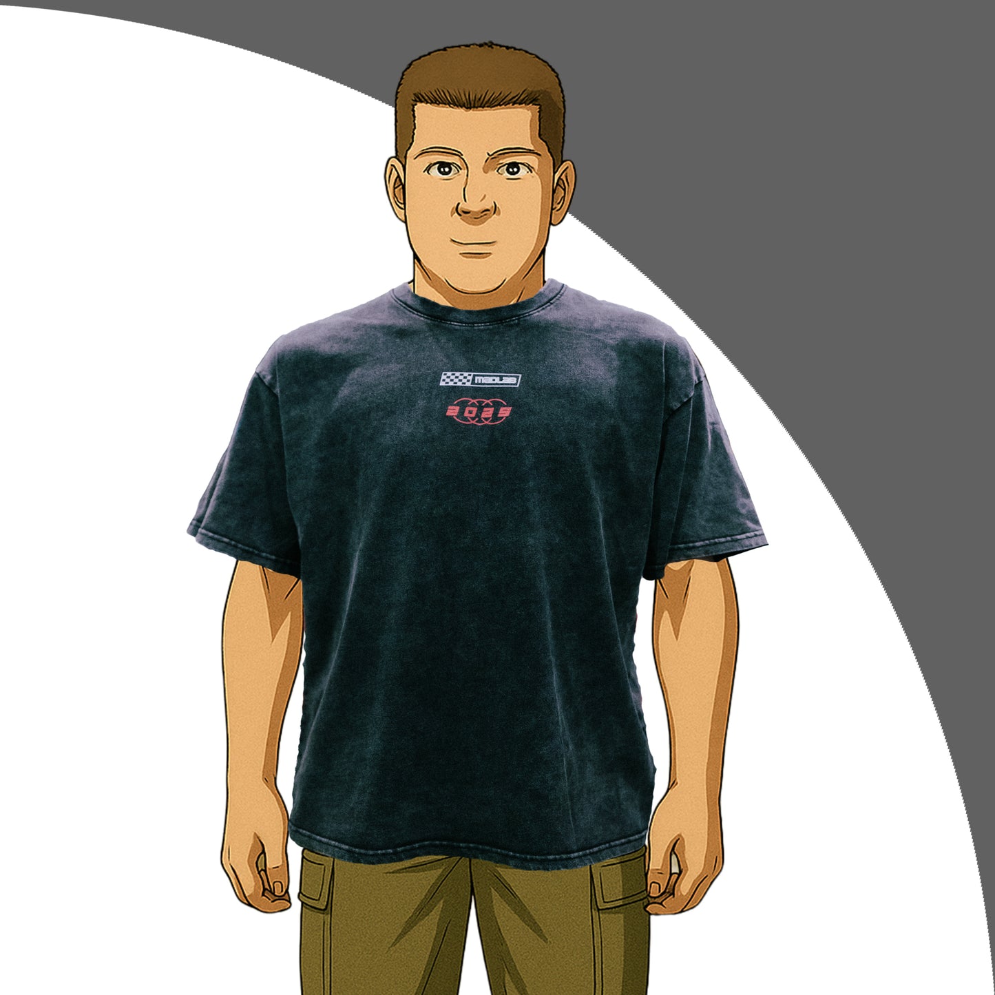 MADLAB - Flame On (Black Tee)